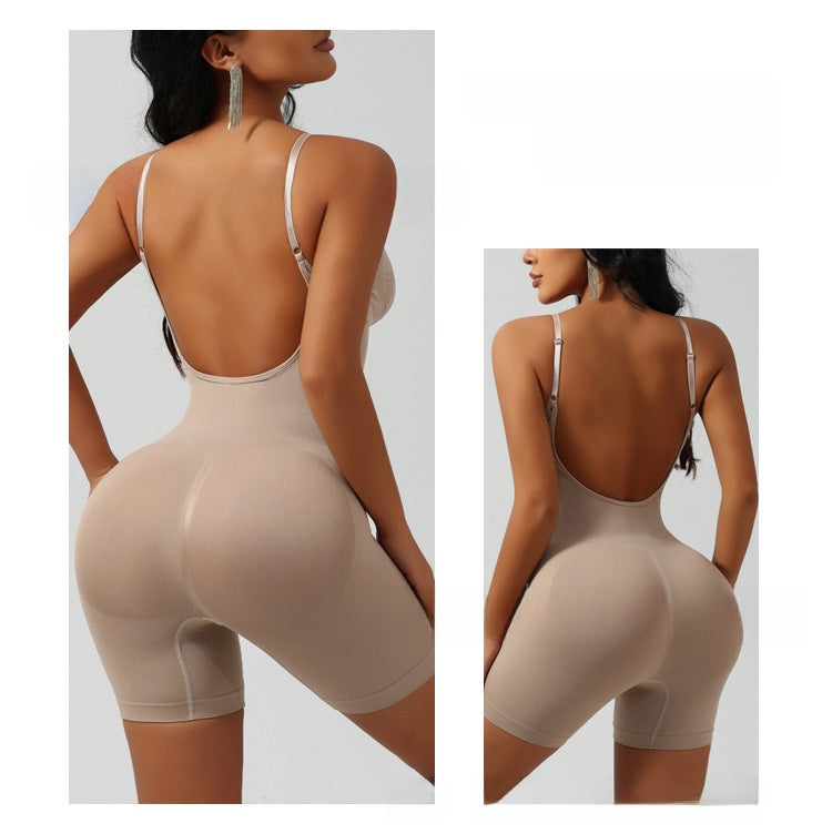 Sculpt Series Open Back Bodysuit