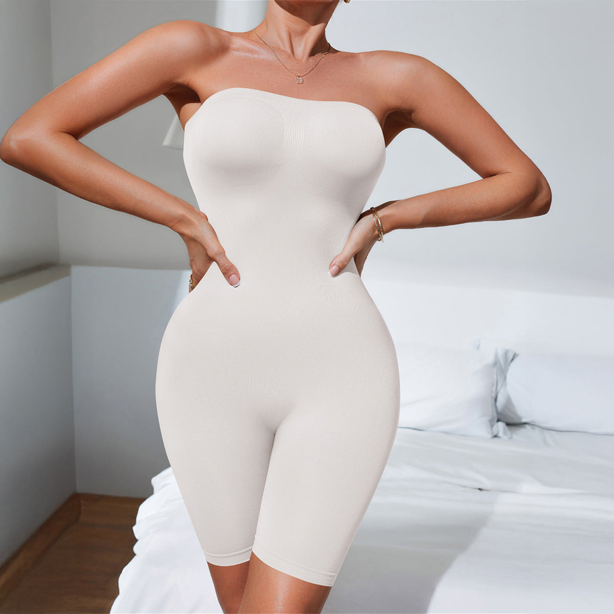 Sculpt Series Strapless Shortsuit