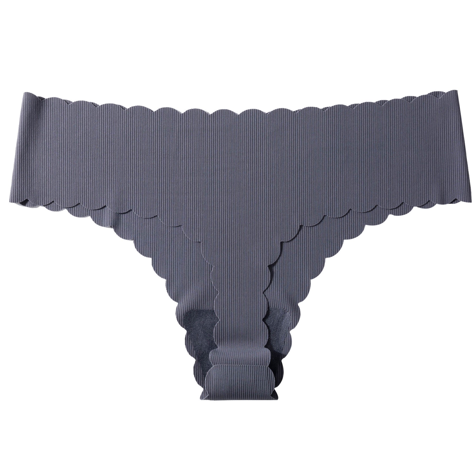 Scallop Seamless Thong