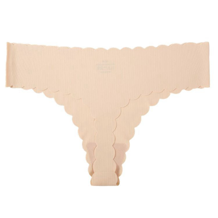 Scallop Seamless Thong