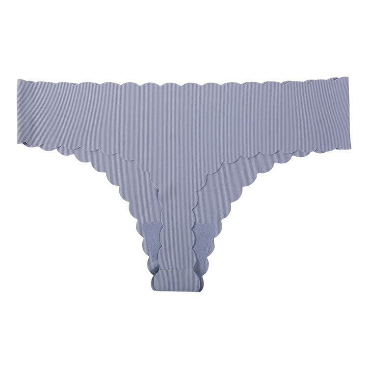 Scallop Seamless Thong