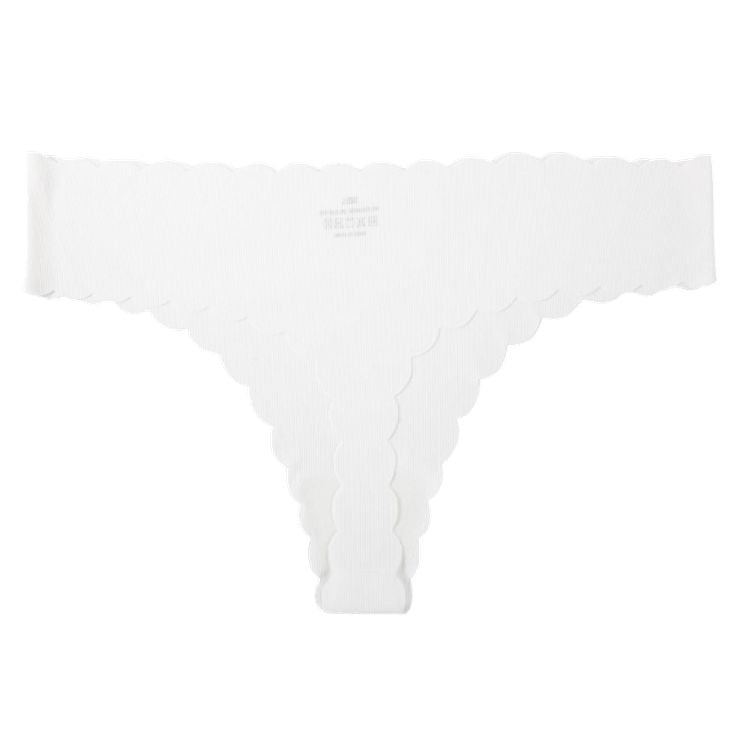 Scallop Seamless Thong