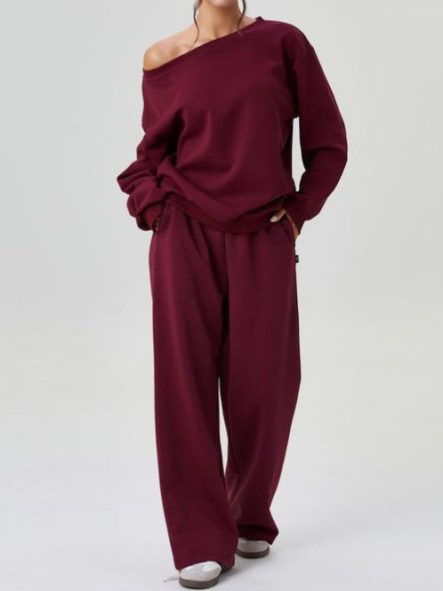 Off-Shoulder Lounge Set