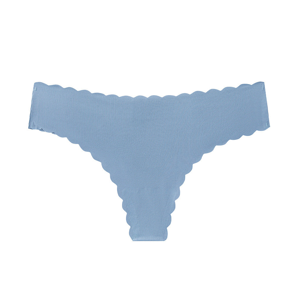 Scallop Seamless Thong