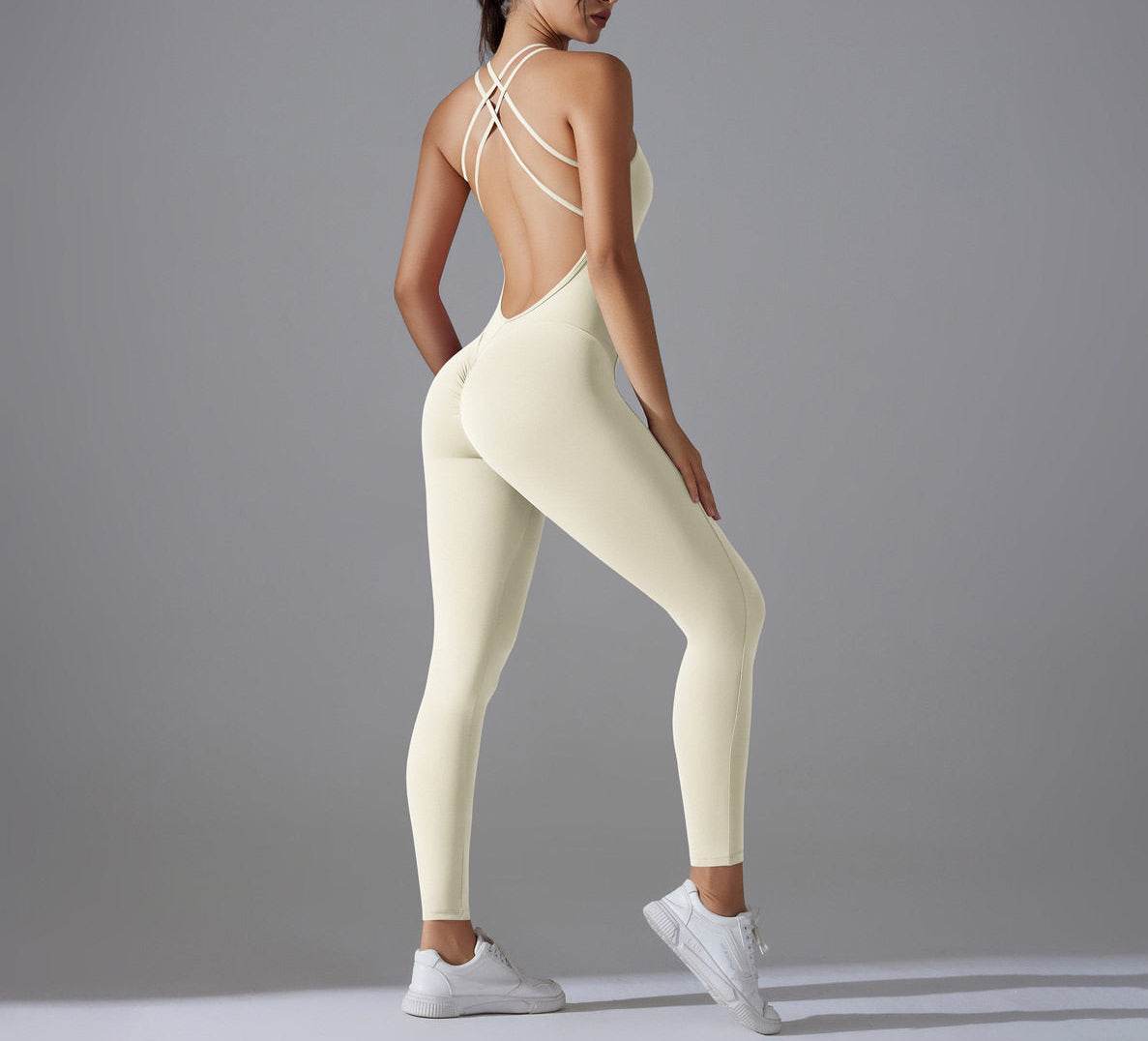 Strappy Sculpt Jumpsuit