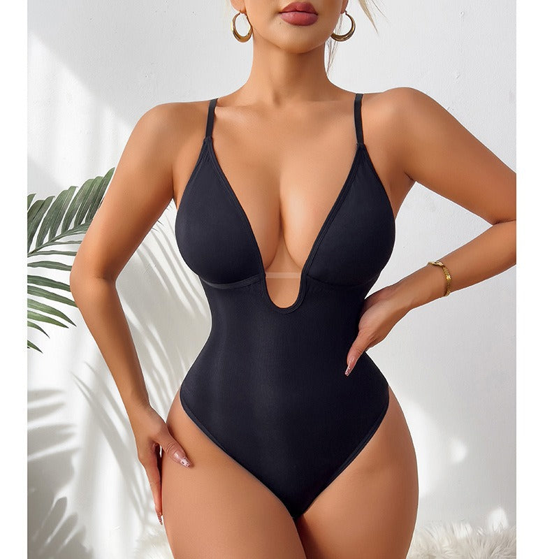 Sculpt Series Plunge Bodysuit