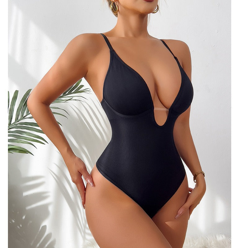Sculpt Series Plunge Bodysuit
