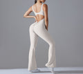 Open-Back Flare Jumpsuit