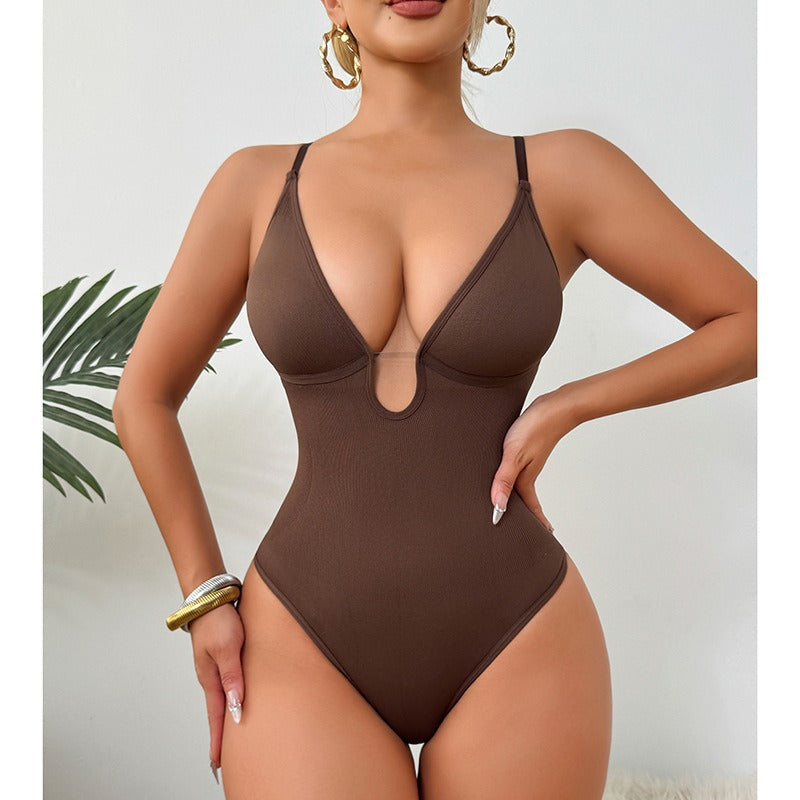 Sculpt Series Plunge Bodysuit