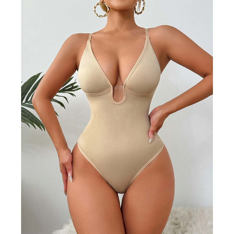 Sculpt Series Plunge Bodysuit