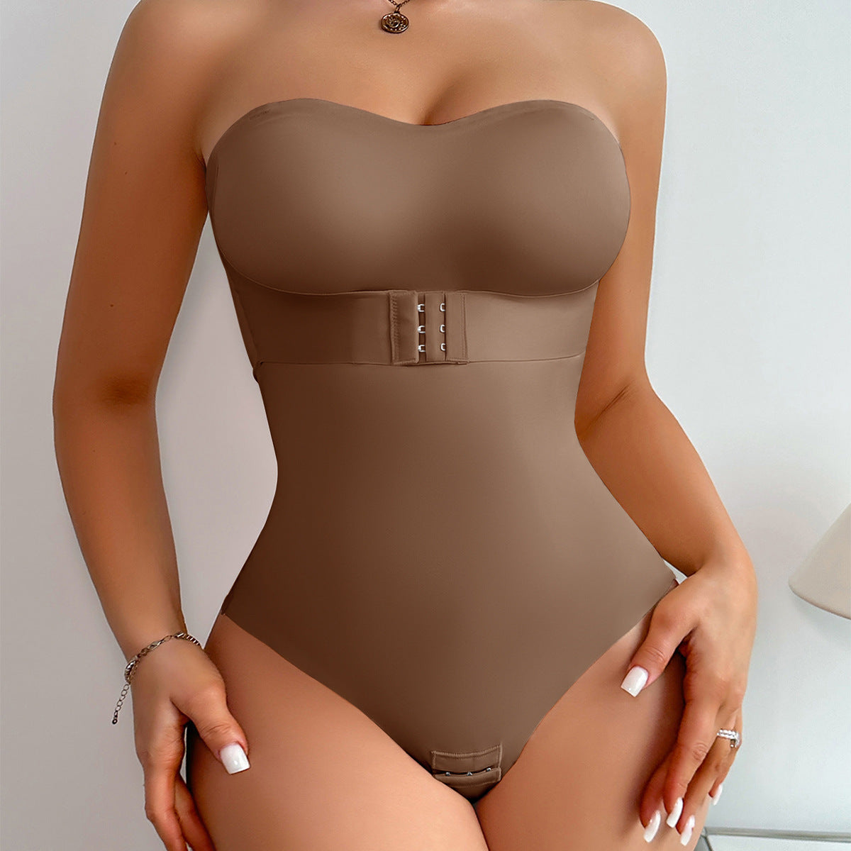 Sculpt Series Strapless Bodysuit