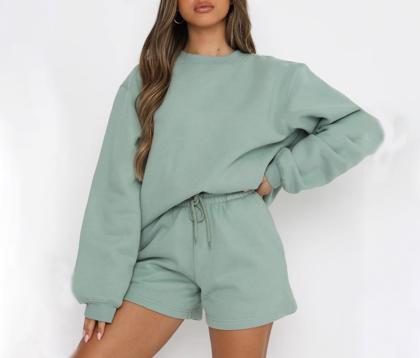 Soft Lounge Sweat Shorts Set