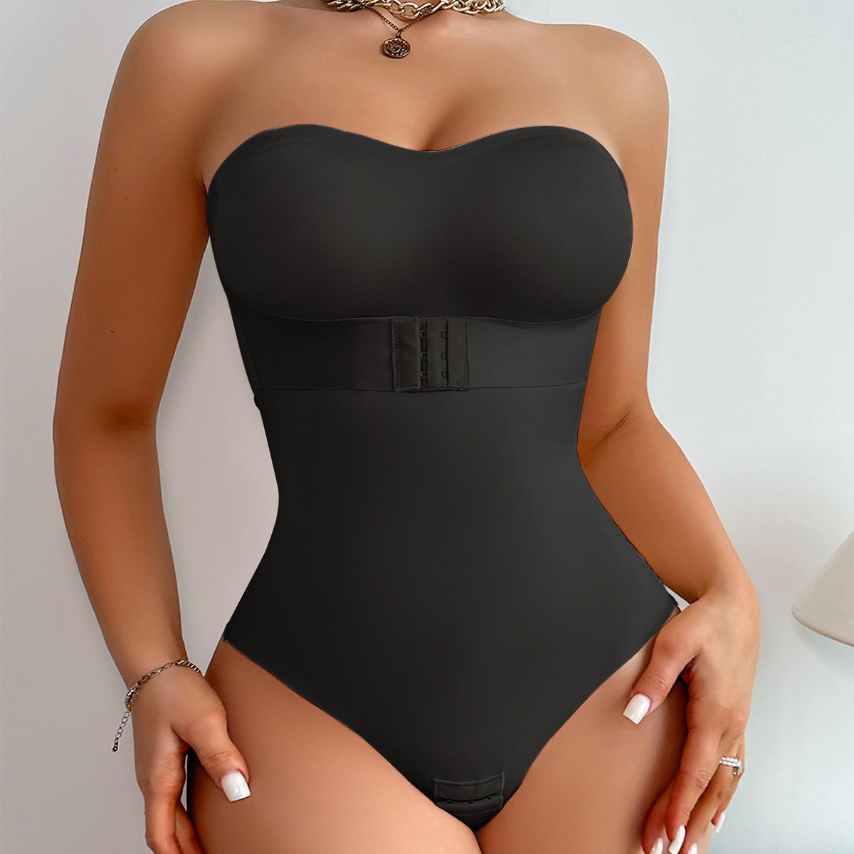 Sculpt Series Strapless Bodysuit